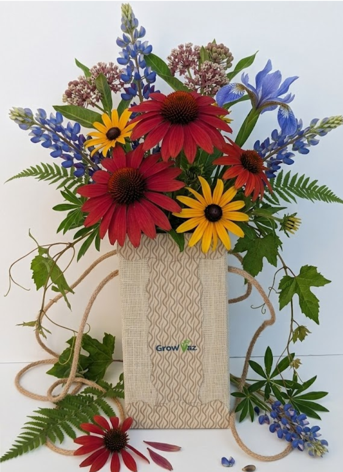 Add the flowers view 4